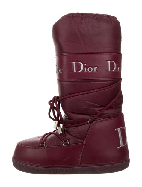 vintage dior snow boots